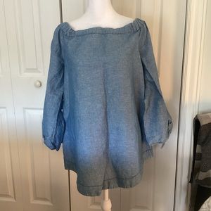 Free People off-the-shoulder top, Medium